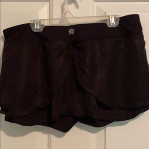 Athleta Black skort tulip hem